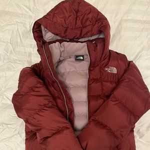 North Face Girls 550 long winter coat